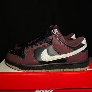 Nike Dunk Low Next Nature Burgundy Crush Black Women’s 6.5